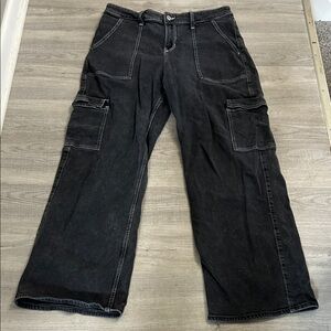 Women’s Black Cargo Pants